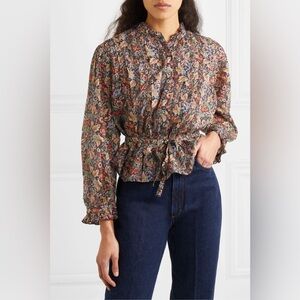 Doen Cezanne Blouse - Wildberry Thicket - Medium